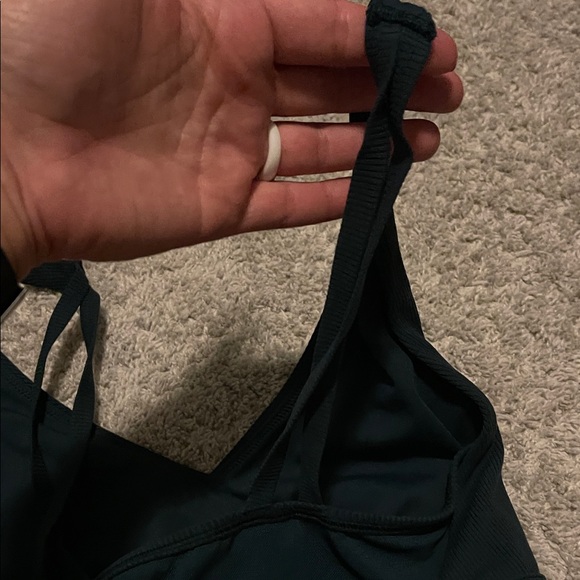 Aerie Dark Green Sports Bra - Picture 5 of 6